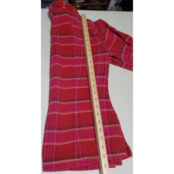 Patagonia Womens Flannel Shirt Size 8 Cabincore Cottagecore Fall Sustainable - Picture 8 of 9